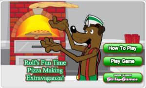 PizzaSpotz.com -  Rolf’s Pizza Making Game Online