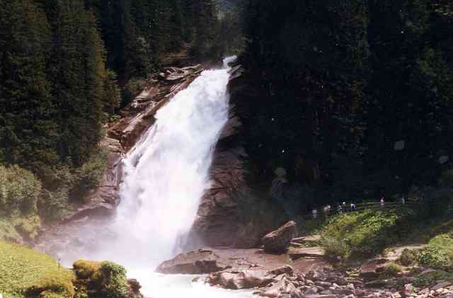 800px-Austrian.waterfall.at.krimml.arp The Krimml Falls at Krimml, Austria.