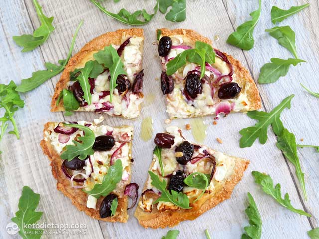 low carb white pizza