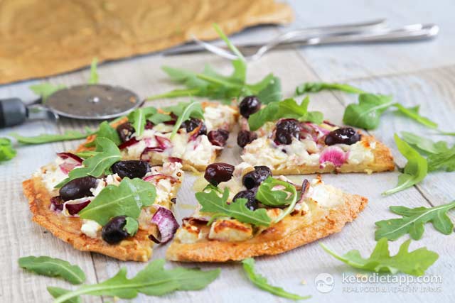 low carb white pizza