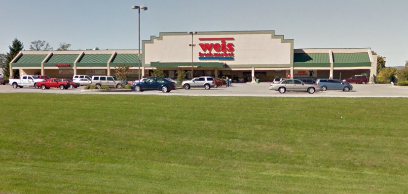 Weis Supermarkets Where God Eats Pizza in Pennsylvania grocery store
