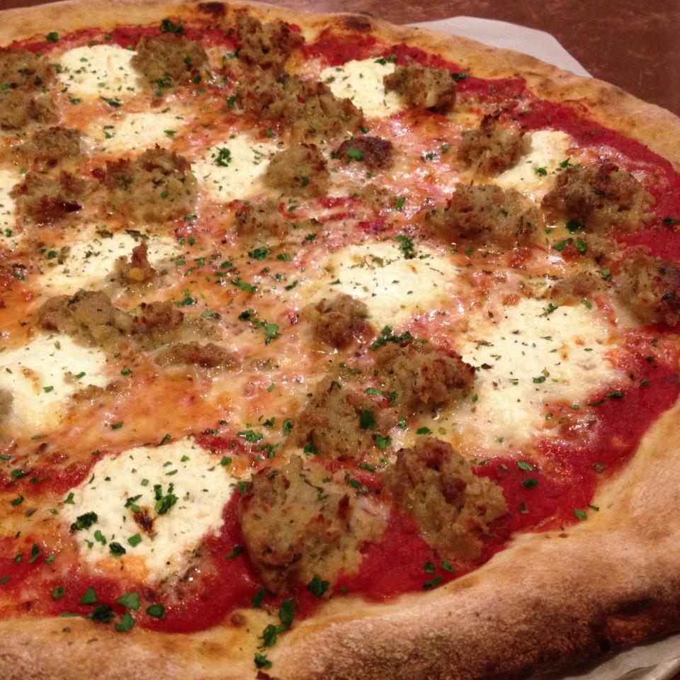 Meatball Ricotta Pizza